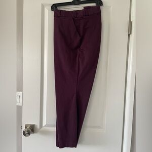 Purple dress slacks